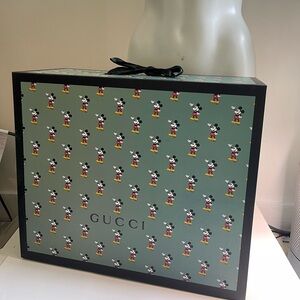 New X-large Gucci Disney Mickey Mouse Gift Box size:16.5” x 14” x 7”